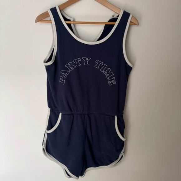 Party Time Romper (best for adult size womens small) - Picture 1 of 4